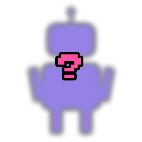 Unknown robot silhouette